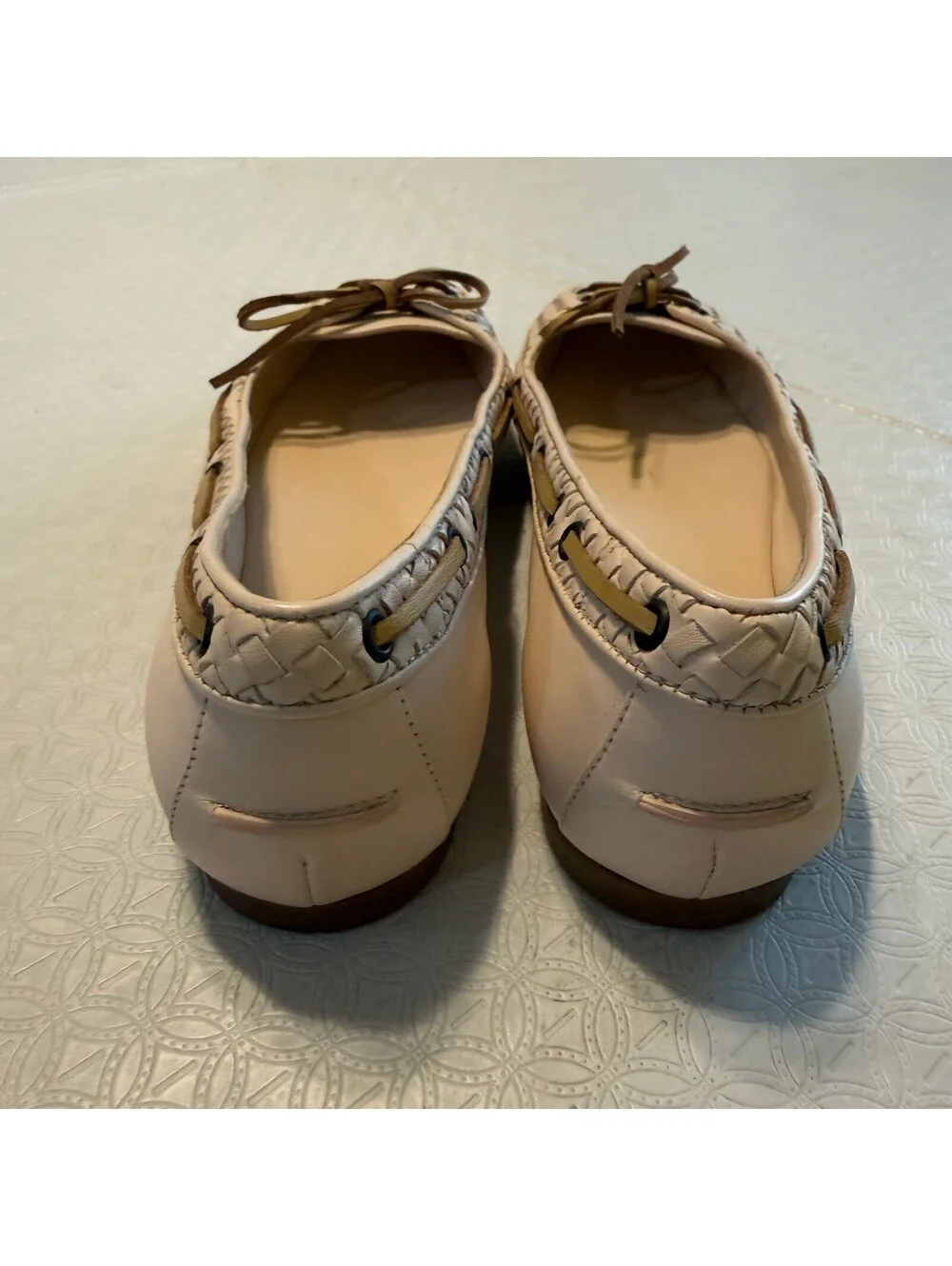 Bottega Veneta Intrecciato Weave Leather Ballet Flats Size 6